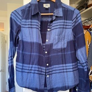 Old Navy plaid top
